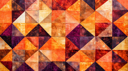 A stunning colorful quilt displaying intricate patterns and designs that bring life and energy to any room perfect for cozy comforting spaces.