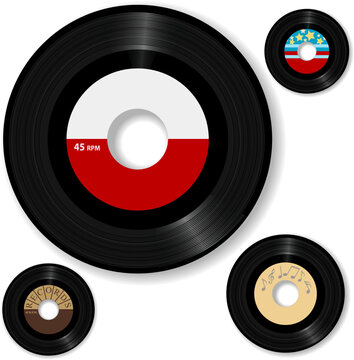 45 RPM Record.eps