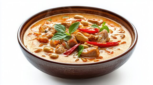 thai panang curry with pork