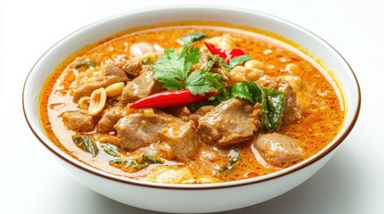 thai panang curry with pork
