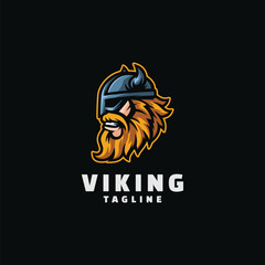 Viking Mascot Logo