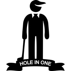 Golf Player Icon