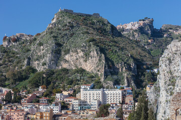 Taormina village. Sicily, Italy