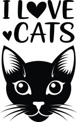 I love my cat of my life