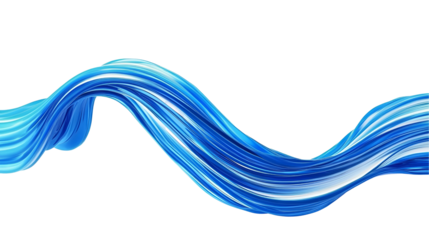 abstract blue wave