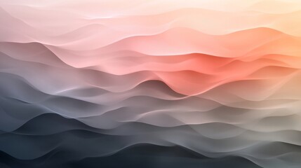 Fototapeta premium Abstract wavy gradient background