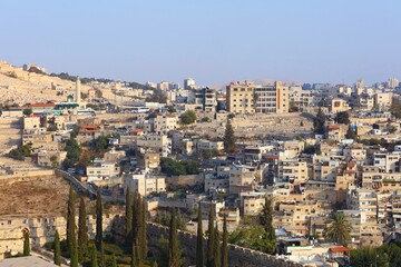 Obraz premium Silwan in East Jerusalem city