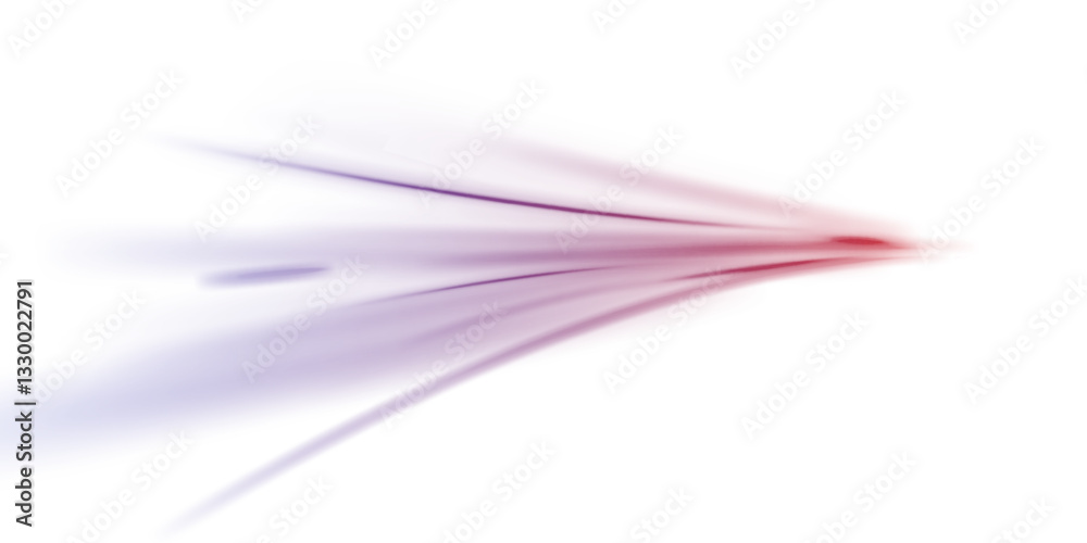 Poster Png neon rays vector abstract background red. Futuristic technological style. Png Abstract background with speed lines. Vector illustration. Futuristic. The light lines of the road are red