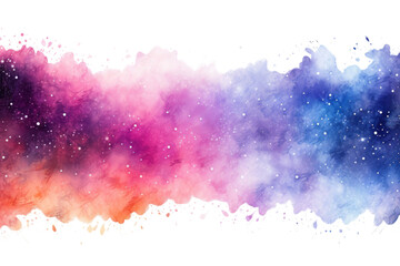 Obraz premium PNG Galaxy line horizontal border backgrounds purple