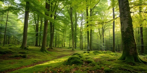 Fototapeta premium Emerald Forest