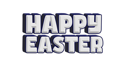 Happy Easter lettering