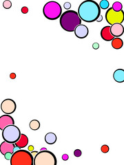 abstract background with circles