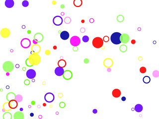balloons and confetti