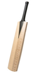 cricket bat with red and black stripes