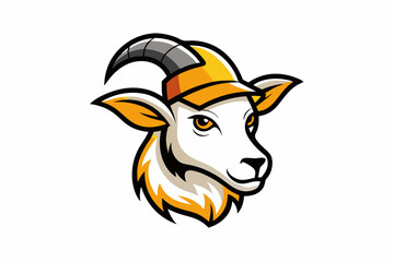 goat logo vector