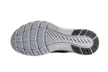 Sole design of athletic shoe suitable for sports activities and providing comfort during workouts