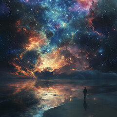 Lost in the Infinity of the Universe