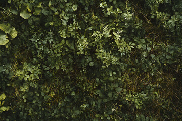 Fototapeta premium Seamless grass texture – soft and dark green