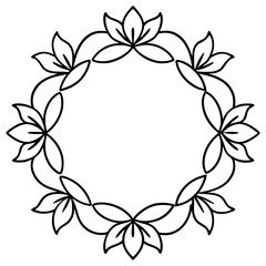 wreath of flowers