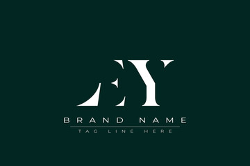 LEY abstract letter logo design. This logo is designed by three abstract letters.