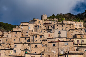 Pesche, Molise. The Ancient Village