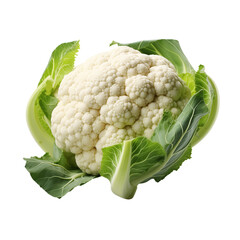 Cauliflower Isolated on Transparent Background