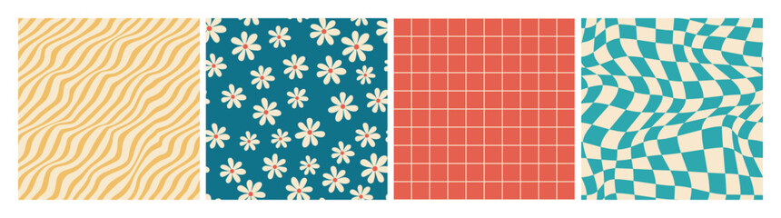 Twisted and distorted texture in trendy retro 2000s style.