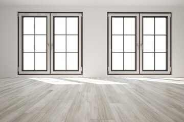 modern empty bright beautiful room