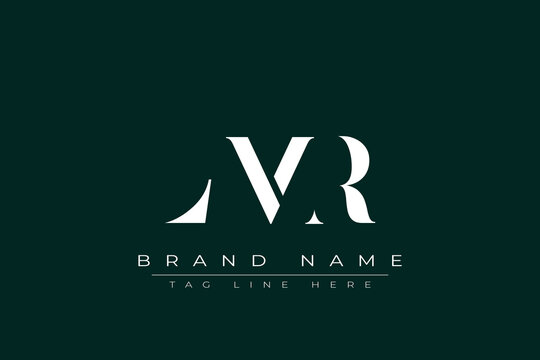 LMR abstract letter logo design. This logo is designed by three abstract letters.