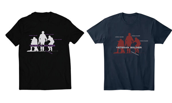 Veteran Soldier T-Shirt Design. Military Shirt Design. soldier t shirt design.