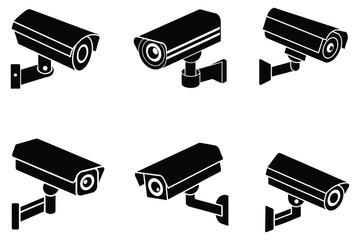 CCTV camera icon Surveillance camera Vector illustration