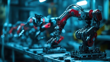 Industrial Robotic Arm Technology in Modern Manufacturing Environment