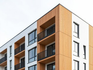 Urban ecoapartment with minimalist Scandinavian design, energyefficient lighting, and sustainable construction, Sustainable Architecture Minimalist, Scandinavian sustainability