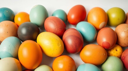 colorful easter eggs