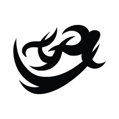 Neo tribal tattoo, gothic cyber body ornament shapes kit, Celtic vector abstract Hawaiian sign. Maori sleeve symbol y2k Polynesian metal abstract symmetry swirl wing. Neo tribal silhouette clipart