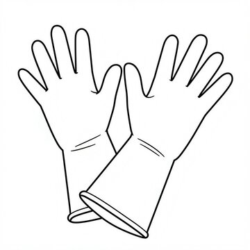 Gloves clip art preview