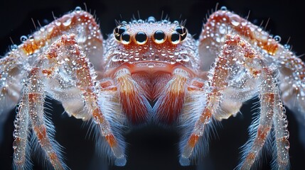 Fototapeta premium Symmetrical Art Exploring Themes of Vulnerability and Balance