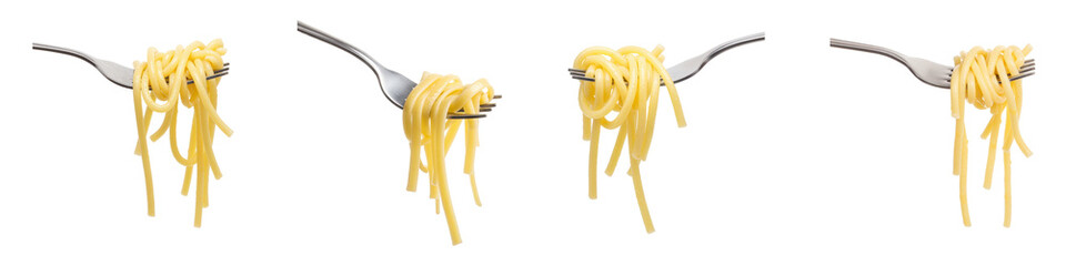 Twirled Pasta on Fork, Cut Out Set