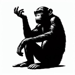 Fototapeta premium diferent animal silhouette illustration