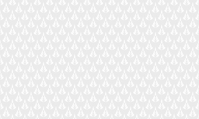  Vintage Botanical Symmetry Ikat seamless pattern Design
