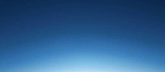 Obraz premium blue sky background with clear and sunny weather, minimalistic design,