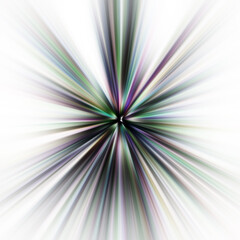 Colorful zoom motion effect. Abstract background.