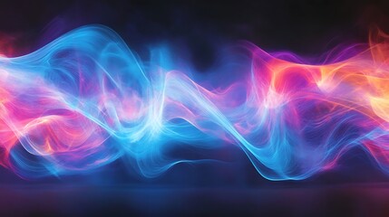 Obraz premium Colorful smoky abstract background for art projects