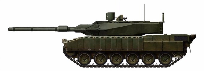 Leoclerc (an alternative version of the AMX-56 Leclerc tank, with a new turret and a new 120mm gun) © Tikros