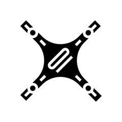 bracket positioning gauge orthodontist glyph icon vector illustration