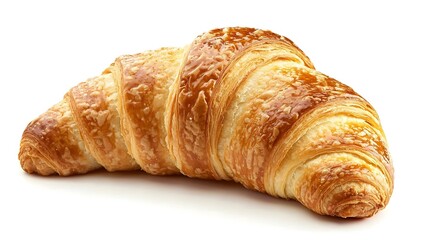 Fresh Croissant Isolated on white background