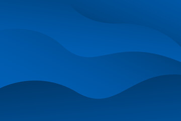 Naklejka premium Abstract background with Blue wave and black shadow color technology concept. Vector illustration 