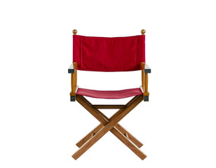 Director's chair isolated on transparent background