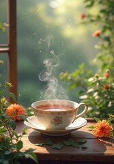 Tea with nature 