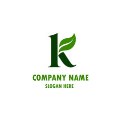 K  creative minimalist letter logo.	